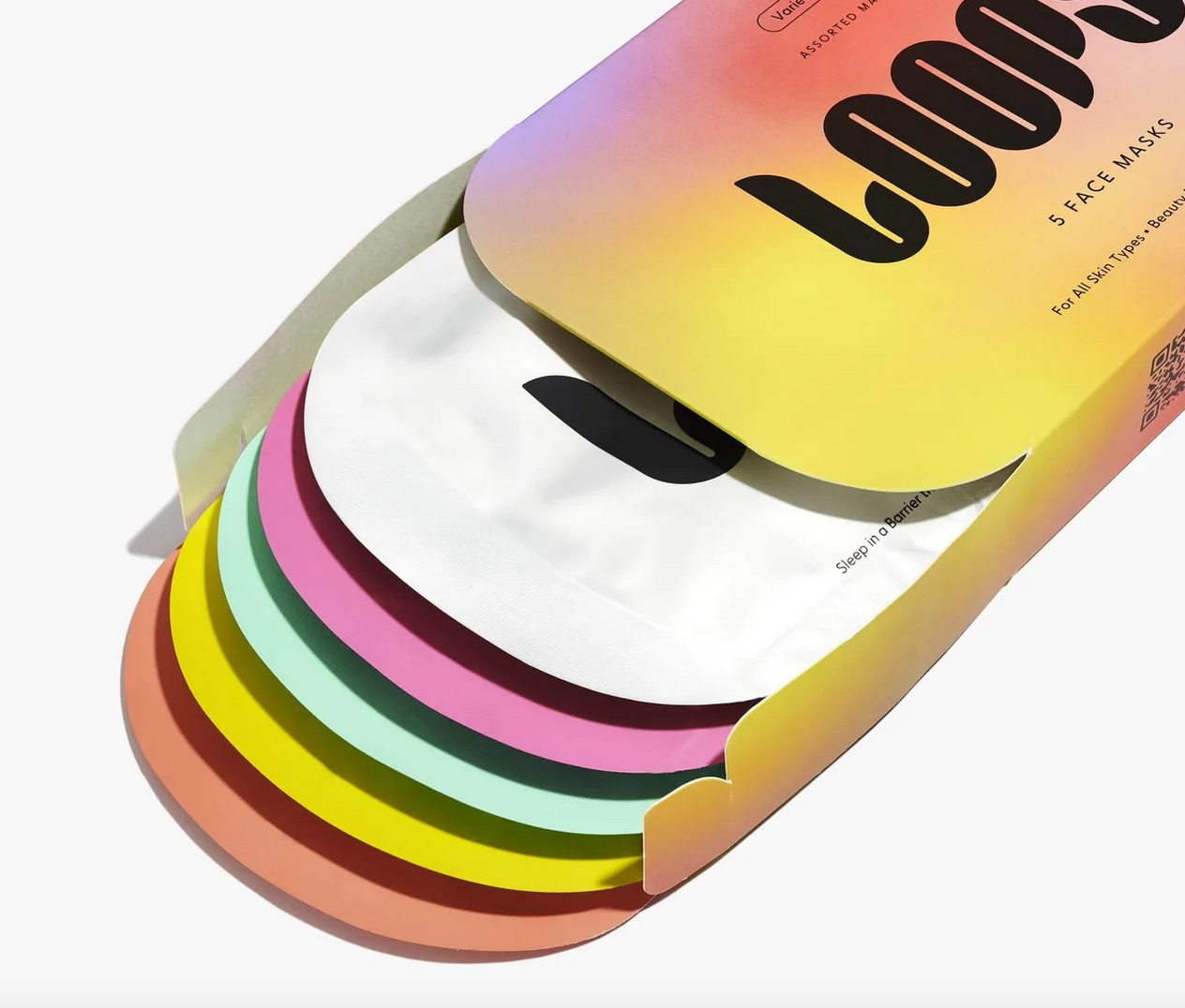 Loops Beauty hydrogel face and eye masks