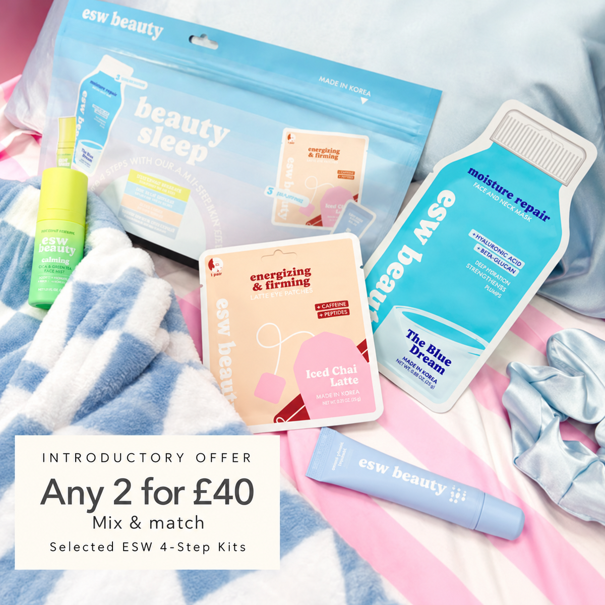 ESW Beauty | Beauty Sleep PM 4 Step Skincare Kit