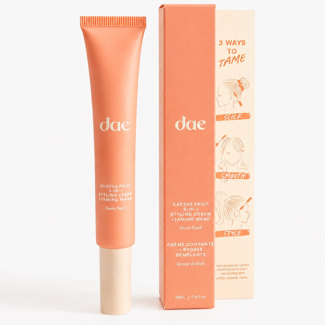 Dae | Cactus Fruit 3-in-1 Styling Cream + Taming Wand - Desert Peach Scent - UK