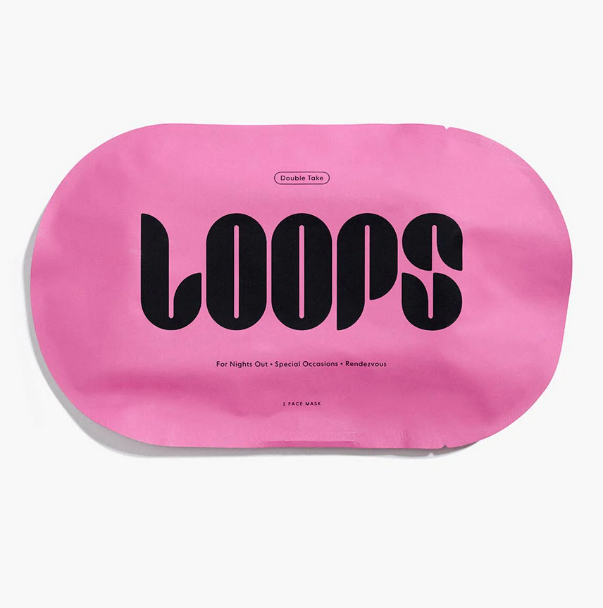 LOOPS | Double Take Brightening Hydrogel Face Mask | Single Mask
