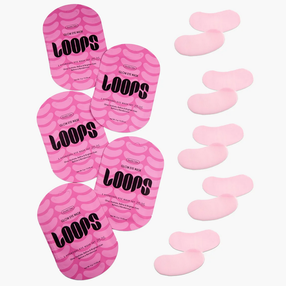 LOOPS | Double Take Brightening Hydrogel Eye Mask (5 Pairs)