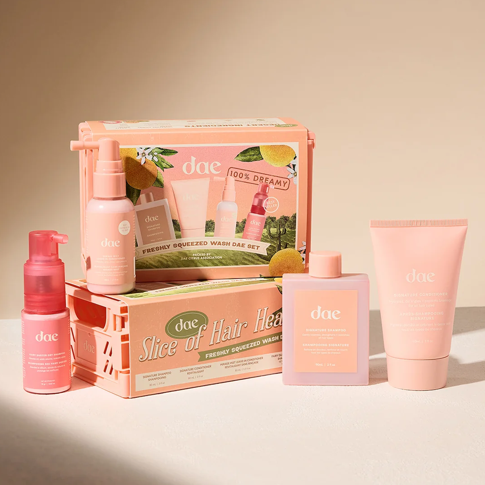 Dae Freshly Squeezed Wash Set - Haircare Gift Set