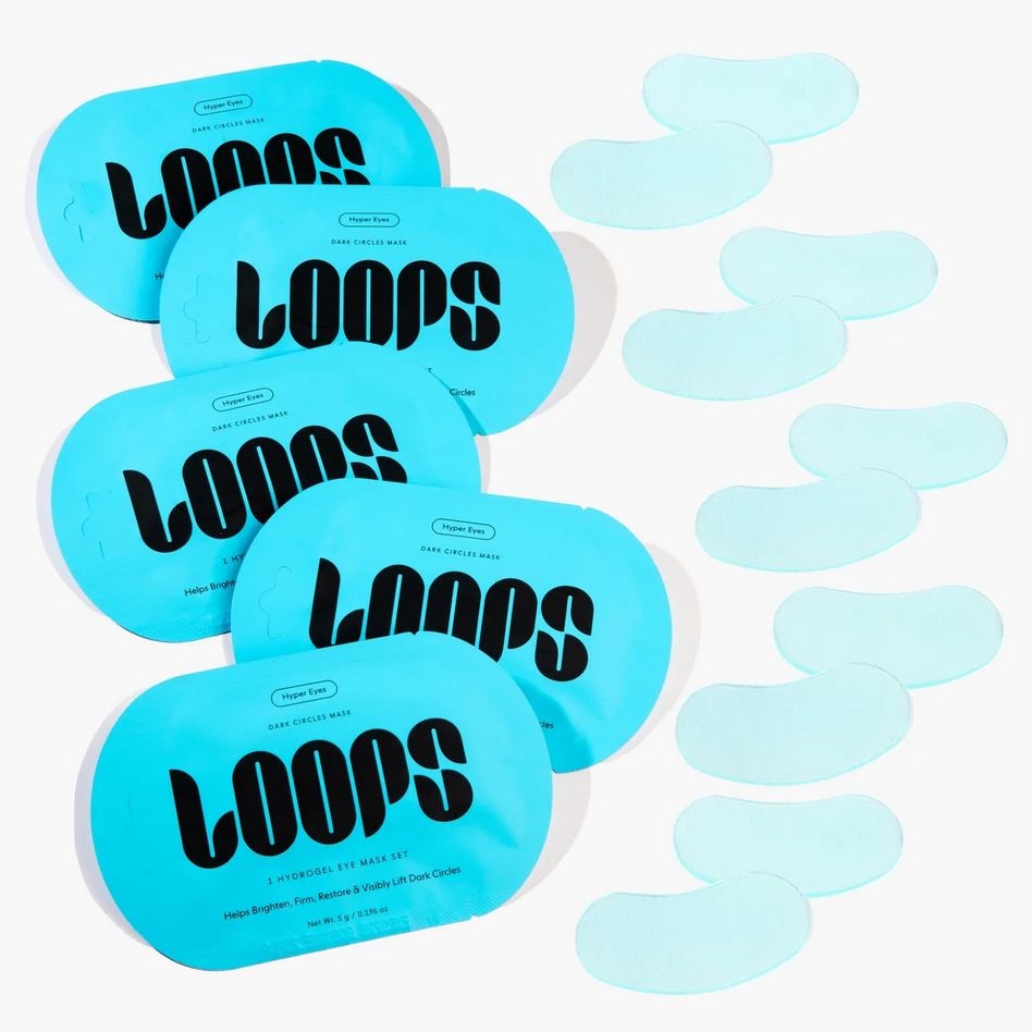 LOOPS | Hyper Eyes Dark Circle Hydrogel Eye Mask (5 Pairs)