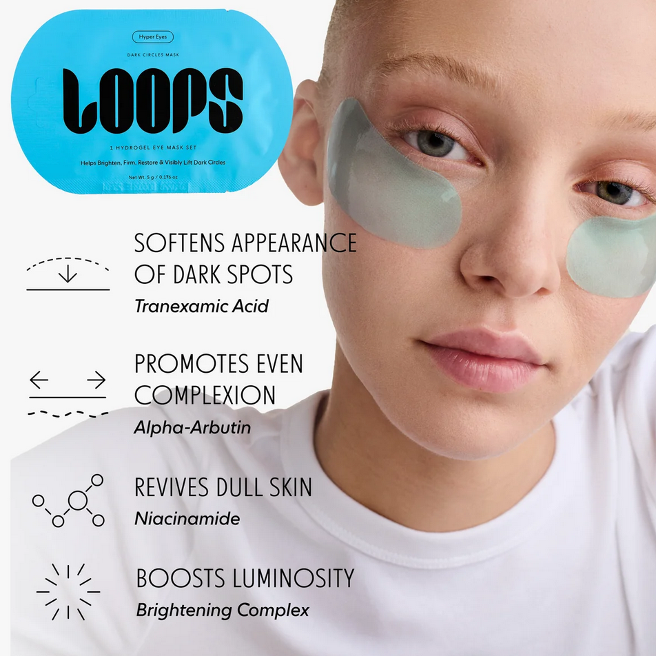 LOOPS | Hyper Eyes Dark Circle Hydrogel Eye Mask (5 Pairs)