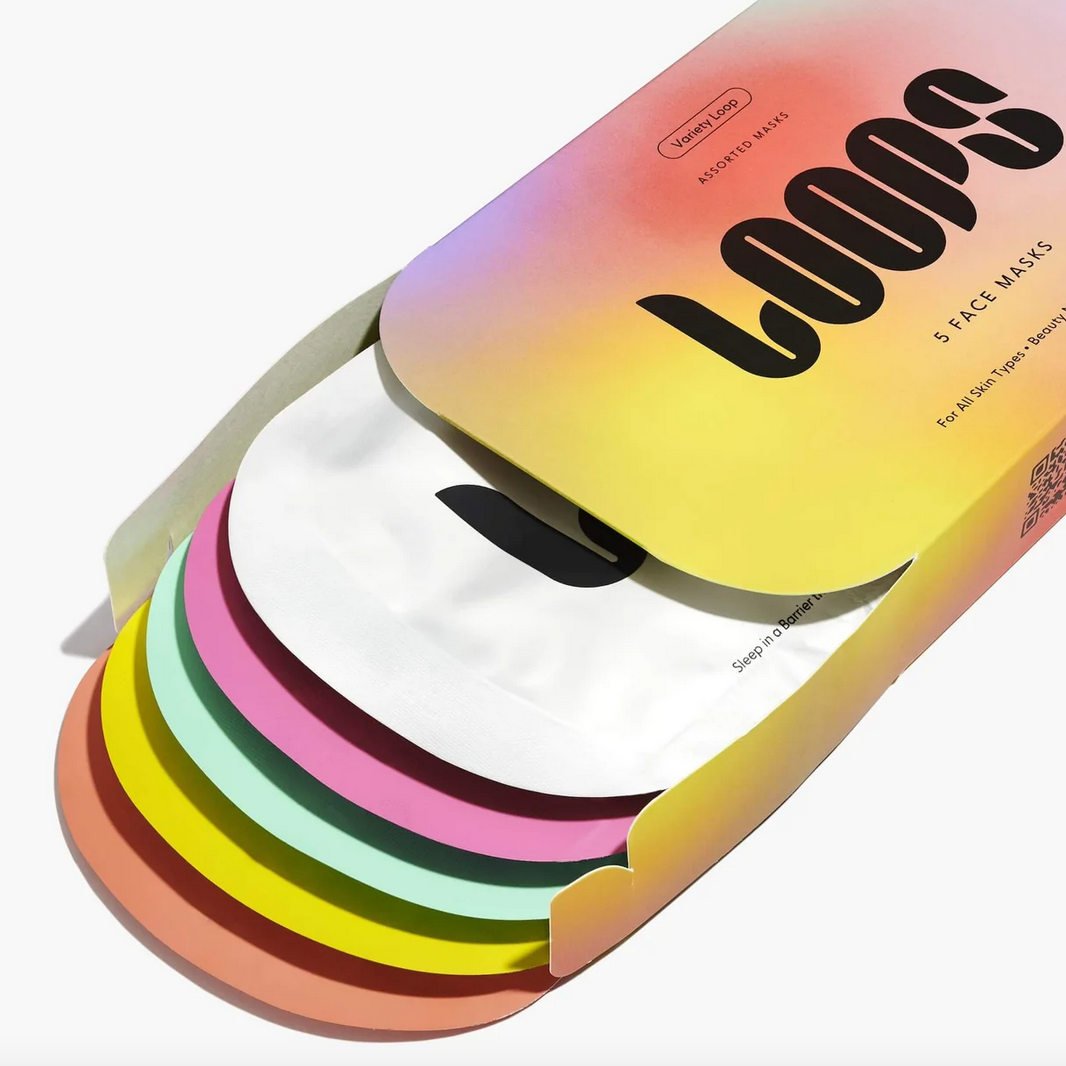 LOOPS | Variety Loop Hydrogel Face Mask Set (5 Masks)