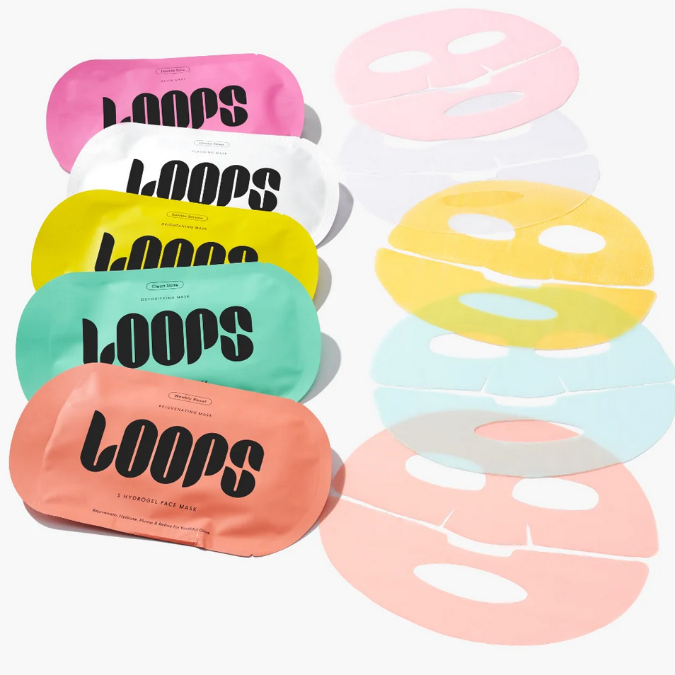 LOOPS | Variety Loop Hydrogel Face Mask Set (5 Masks)