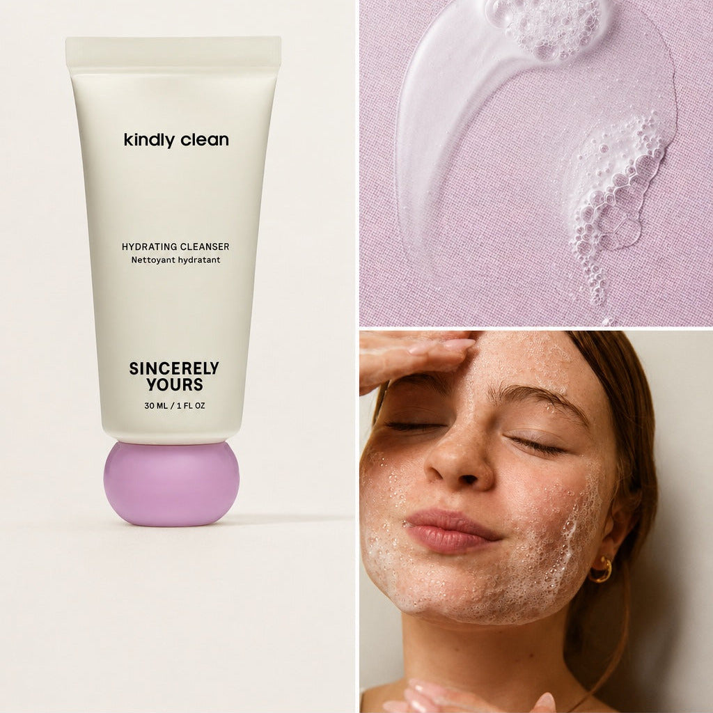 DAMAGED BOXES: Sincerely Yours | Perfectly Imperfect Travel Skincare Duo | Kindly Clean & So Soft
