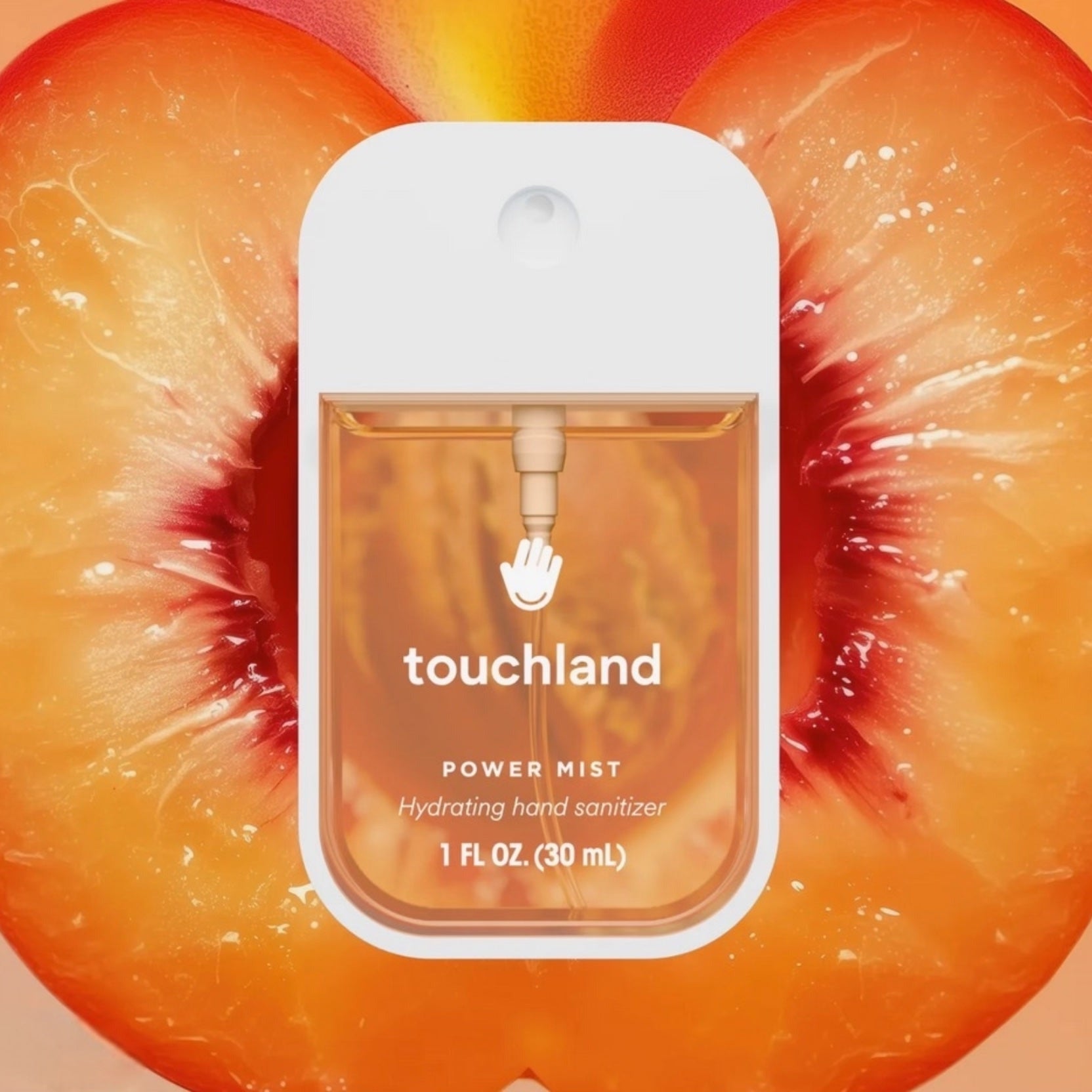 Touchland Hand Sanitiser - Velvet Peach
