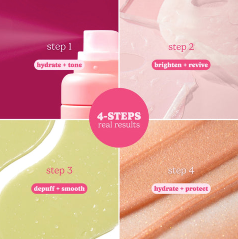 ESW Beauty | Rise & Shine AM 4 Step Skincare Kit