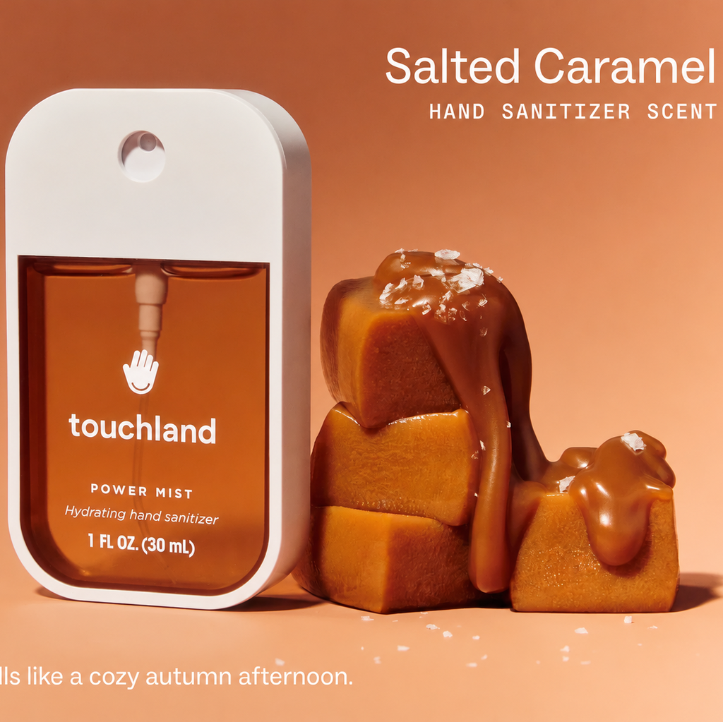 Touchland Hand Sanitiser - Salted Caramel (Special edition)