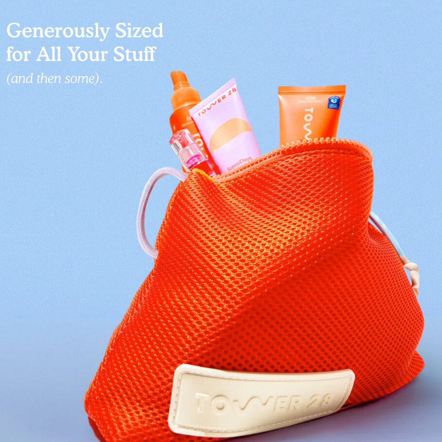 SOS Makeup Bag. USA exclusive to tower28beauty.com