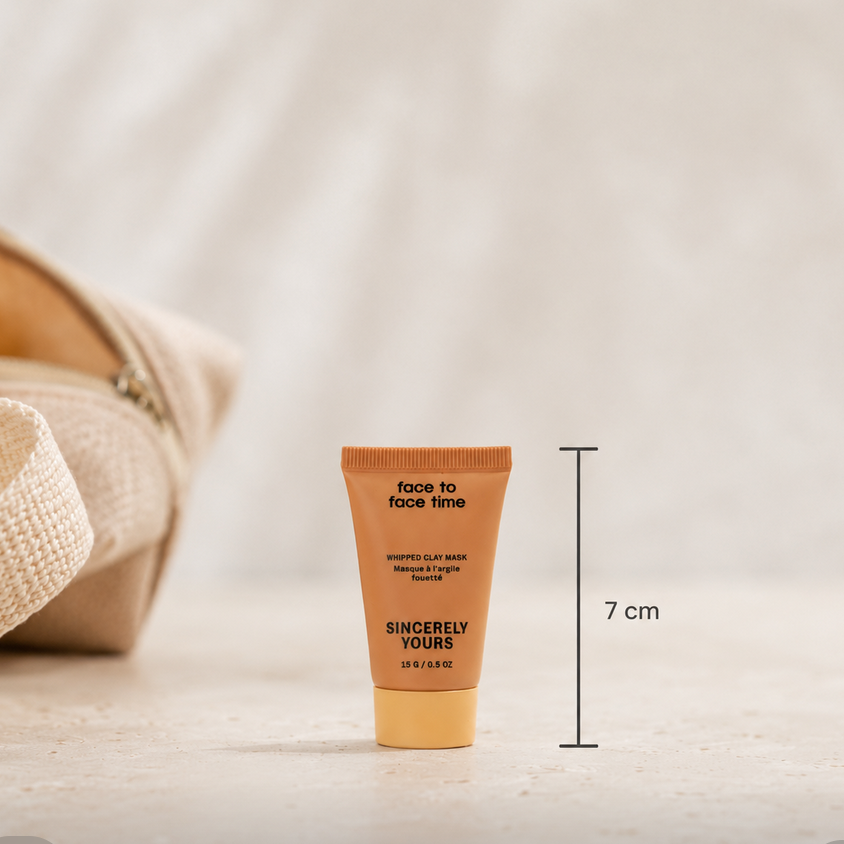 Sincerely Yours | Sleepover Bundle | 1 Bag, 3 Travel-Size Skincare Essentials