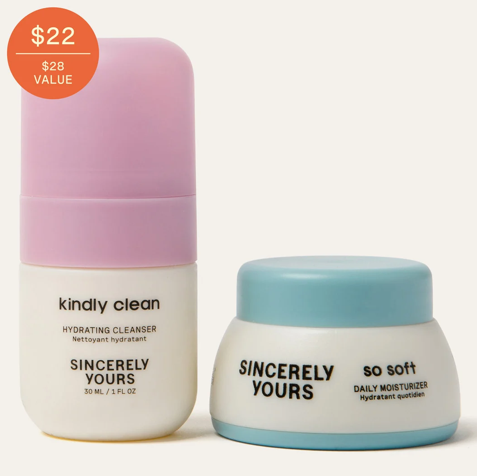 Sincerely Yours | Travel Twins Daily Skincare Duo – Perfectly Imperfect
