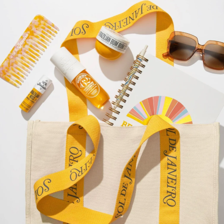Sol de Janeiro Canvas Tote - USA online-exclusive from soldejaneiro.com