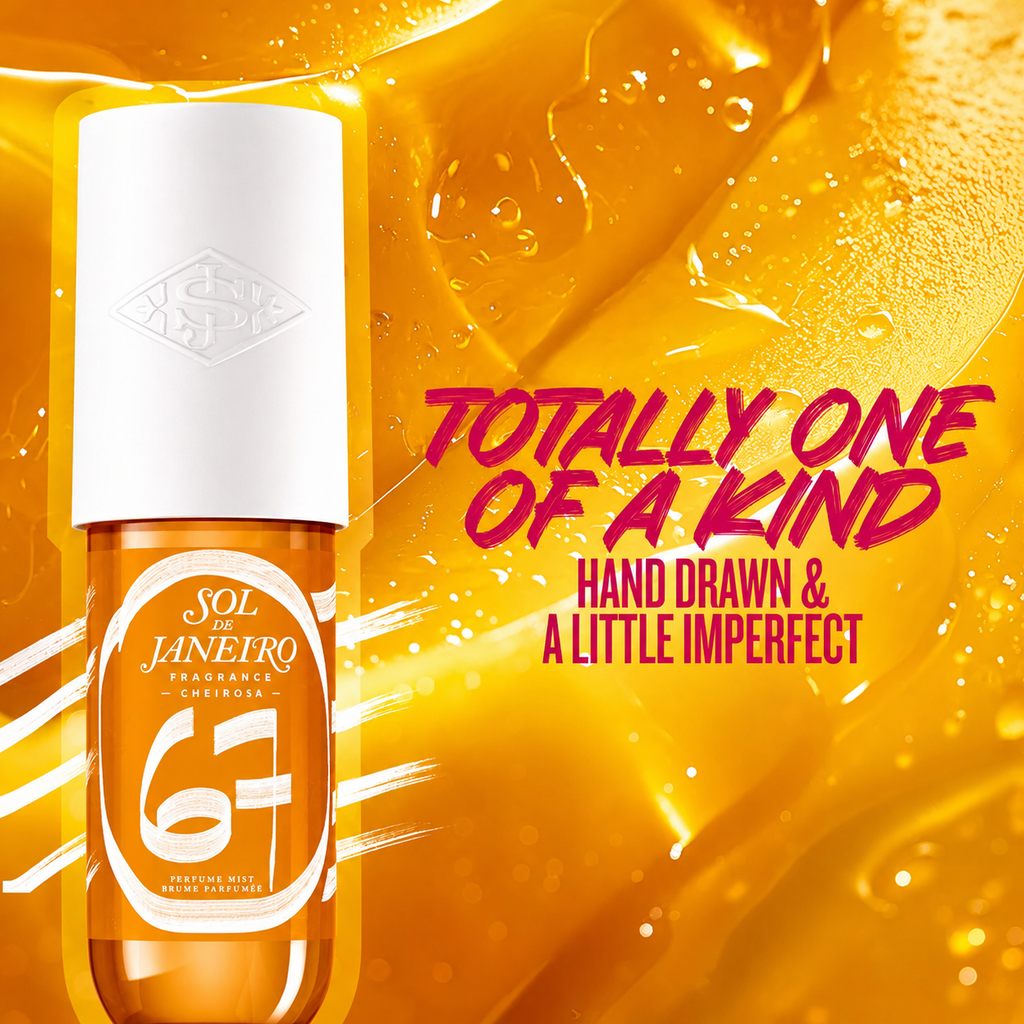 The "67” craze—turned into a scent. Cheirosa 67 (90ml) Limited edition—each bottle one of a kind. USA online-exclusive from soldejaneiro.com