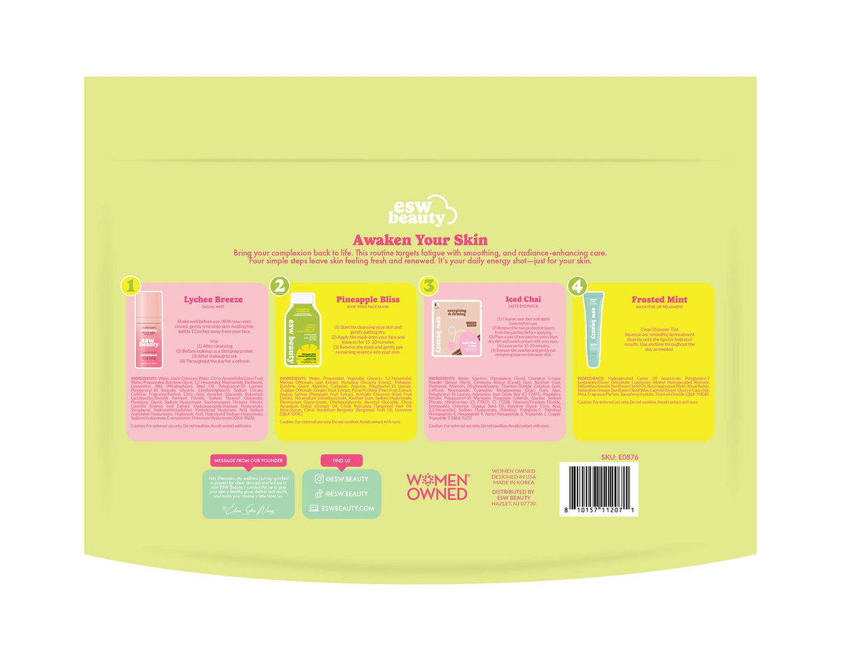 ESW Beauty | Awaken Your Skin Revitalizing 4 Step Skincare Kit