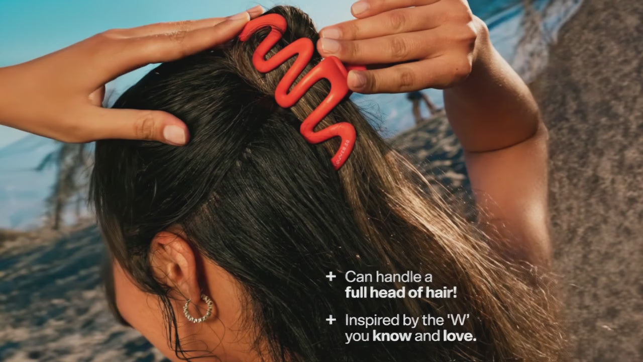 The “W” Claw Clip - Exclusive to tower28beauty.com